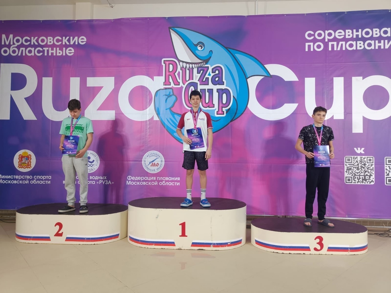 7 апреля прошли Московские областные соревнования по плаванию RUZA-CUP 2 этап «Рузский марафон»