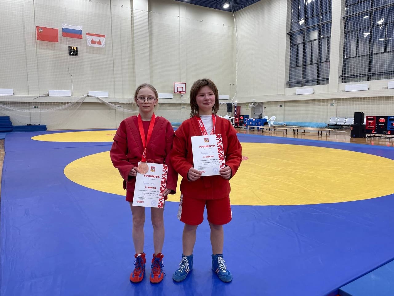 Сергиевопосадские самбистки в числе лучших на Первенстве Подмосковья